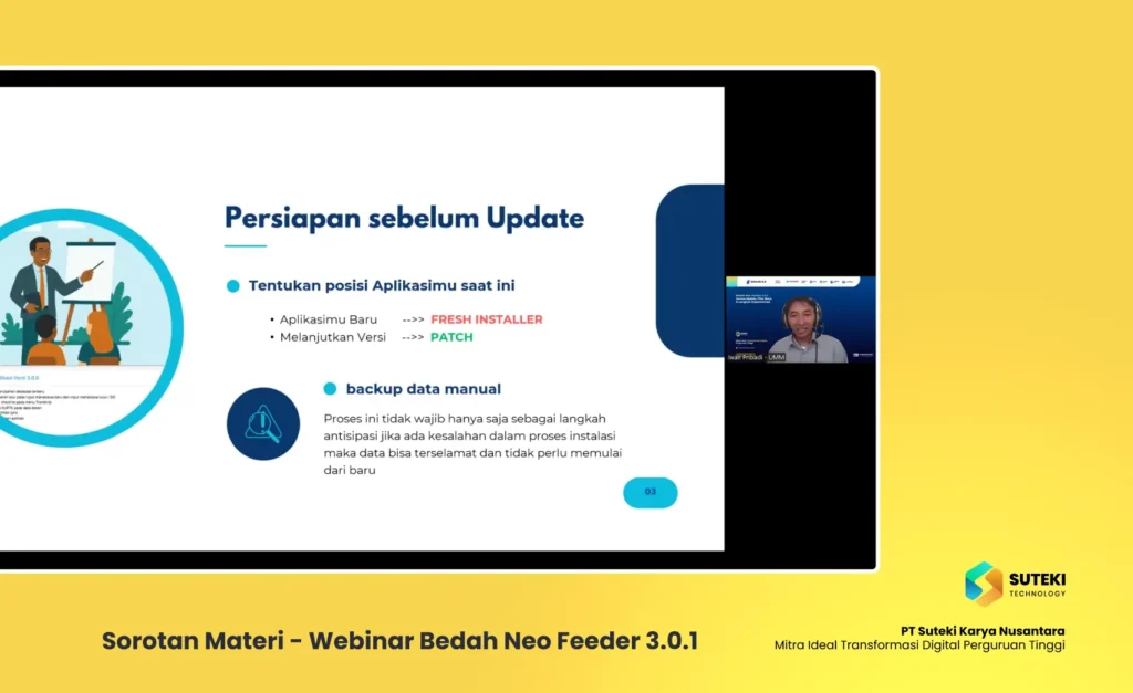 materi update neo feeder 3.0.1